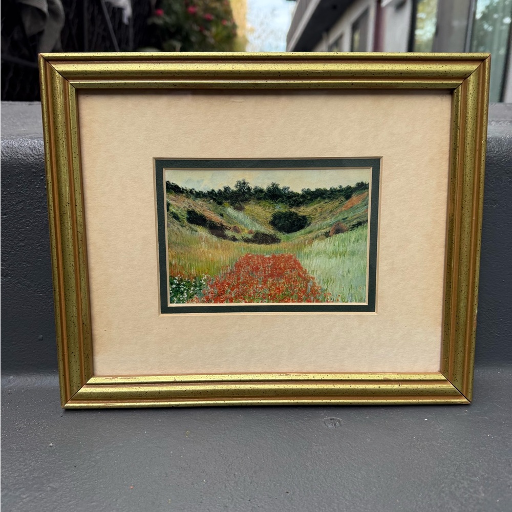 Home decor art drawing with frame living room art piece decoration vintage art - Picture 3 of 10